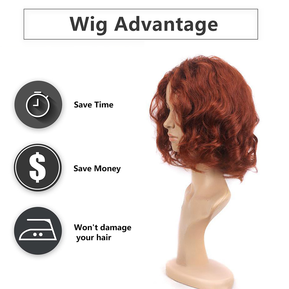 ブラックウィドウスタイルコスプレ合成ショートカーリーヘア15 - Synthetic Braided Wigs For Black Women のレビューと価格