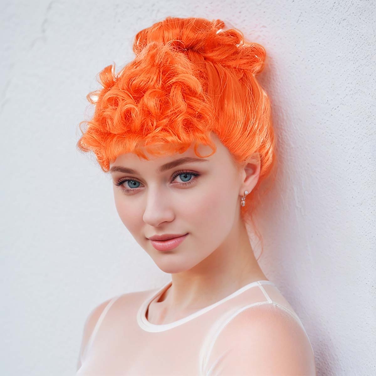 女性穴居人コスチューム小道具デラックスウィルマフリントストー - Synthetic Braided Wigs For Black Women のレビューと価格